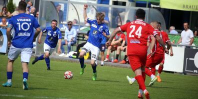 Bei der Saisondernière unterlag der FC Gossau dem FC Kosova. 