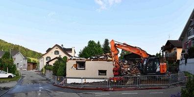 Lage in Bichwil am Pfingstsonntagmorgen, 28. Mai 2023.