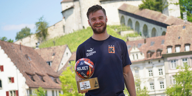 Odinn Thor Rikhardsson sichert sich mit 110 Toren den Titel des Top Scorers in der European League. 