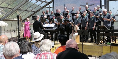 Auch der Männerchor Au-Berneck wird am Wertungssingen teilnehmen