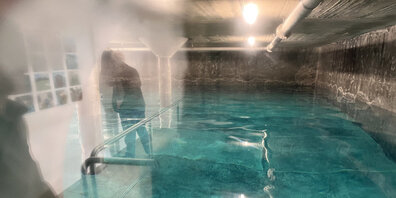 1200 Kubikmeter Wasser lagern in der einen Kammer, 550 Kubikmeter in der neuen Kammer. 