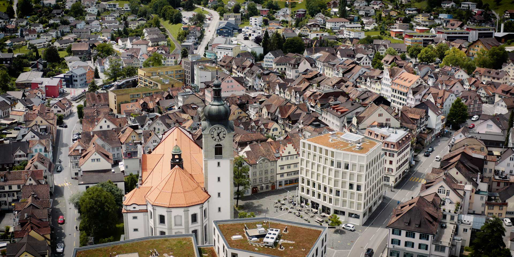 Die Stadt Altstätten.