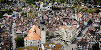 Die Stadt Altstätten.