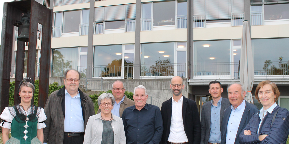 Der VR (v.l.n.r.): Maja Steingruber (neu), Werner Ritter (bisher), Irma Looser (bisher), Ruedi Mattle (bisher), Präsident Jürg Mächler, Christoph Hanselmann (neu) und Alex Schnyder (bisher).