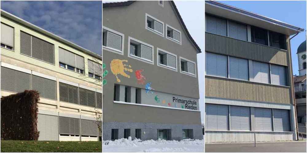 Primarschulhäuser Gommiswald, Rieden und Ernetschwil.