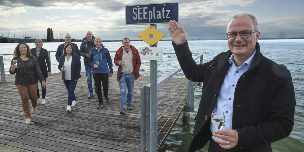 Der Gemeinderat macht die Taufe offiziell.