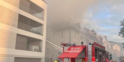 Die Feuerwehr musste wegen eines Brandes am Mittwochabend nach Rorschach ausrücken.