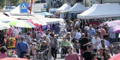 Schon am Vormittag war die Bernecker Kilbi gut besucht