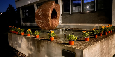 Das farbige Statement in St.Margrethen.