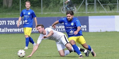 Beide auf diesem Bild ersichtlichen Teams haben gewonnen: Diepoldsau in Buchs und Staad gegen Rüthi (Archivbild)