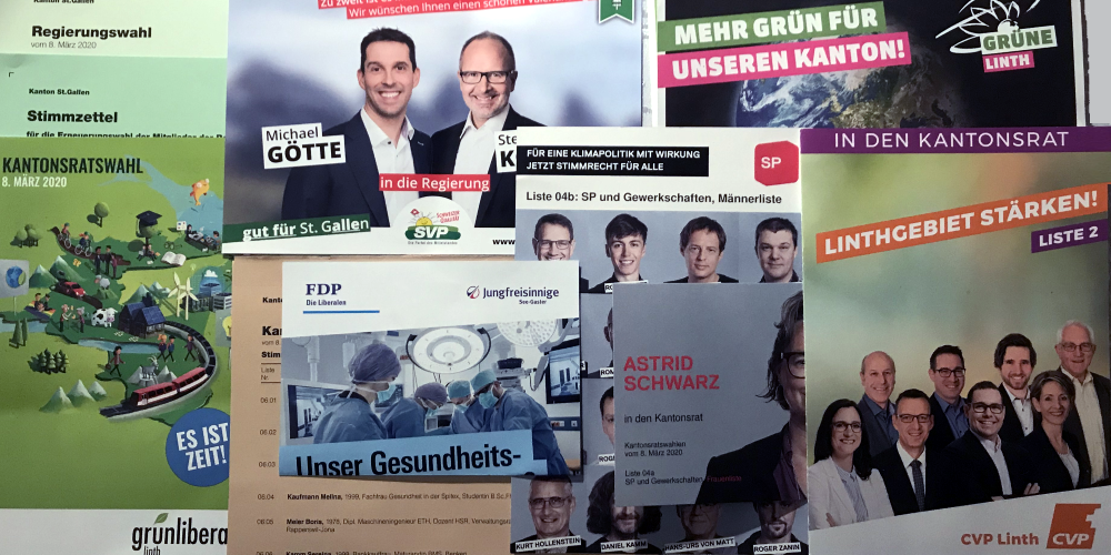 Alle Unterlagen sind da. Die Wähler haben es in der Hand.