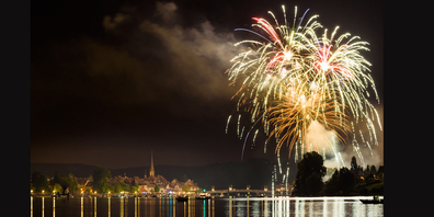 Der Verein Steiner Feuerwerk verabschieded sich. 