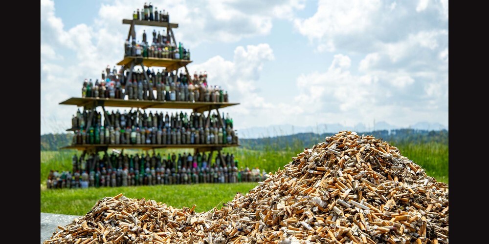 Zigarettenstummel-Littering ist das Littering-Problem Nr.1 in der Schweiz und trotzdem weitgehend akzeptiert. Das will stop2drop ändern. 