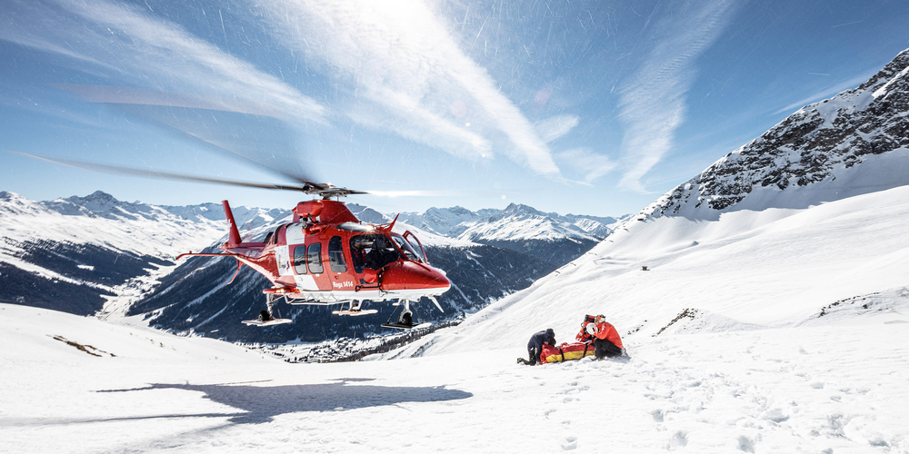 Über 140 Mal rückten Rettungshelikopter der Rega an diesem Wochenende aus. (Bild: zvg)