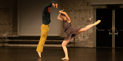 Szene aus RAW 2 in der Lokremise, Mai 2023.