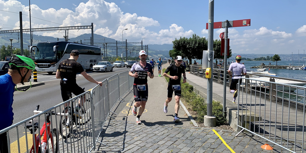Ironman heisst: 70.3 Meilen – schwimmend, radfahrend und laufend. (Archivbild vom Ironman 2023).
