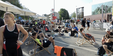 Nicht alle sehen dem Ironman so entspannt entgegen: Von den Anwohnern ist am ersten Juni-Wochenende Geduld gefragt.