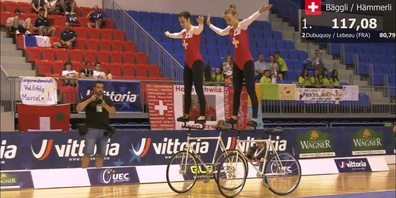 Julia Hämmerli und Sina Bäggli.