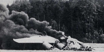 B-24 Liberator mit der Bezeichnung «Death Dealer» musste in der Thurau notlanden.