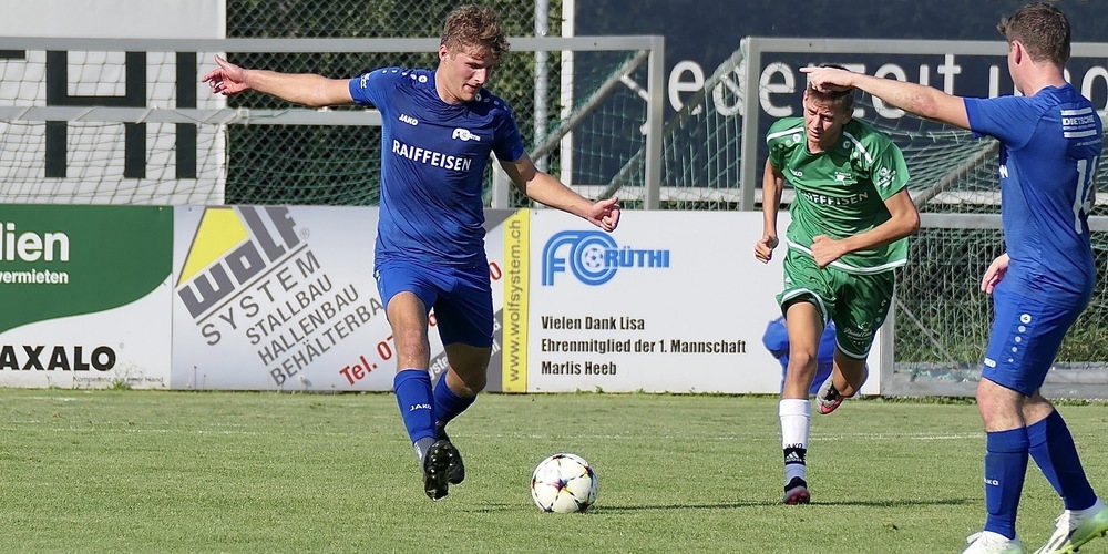 Die beiden Rheintaler Klubs lieferten sich in der ersten Halbzeit eine ausgeglichene Partie.