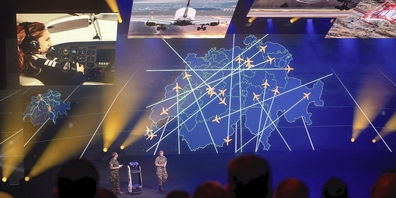 Das Highlight der Armeeschau Connected war die 35-minütige Show des Kommando Cyber.