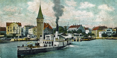 Das Dampfschiff Säntis aus dem Jahr 1892 wurde 1933 im Bodensee versenkt.