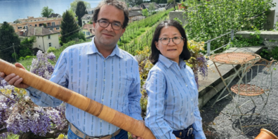 Laden zum Konzert: Pianistin Ai Furuya und der Alphornspieler Christian Gerber