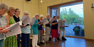 Gemeinsame Chorproben für die liturgische Abendmusik am Bettag.