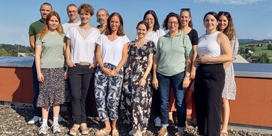 Im Bild  (hinten v.l.): Pascal Kübli, Rolf Bösch, Michael Walther, Isabel Wild, Eliane Bingesser und Tamara Sennhauser,  (vorne v.l.): Magalie Tobler, Christa Koller, Regula Roduner, Lena Menzi, Béatrice Wehrle und Michèle Bischofberger.  (Auf dem Bild fehlen: Maja Näf, Joëlle Link, Karin Bösch und Dominic van Koppenhagen.)