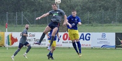 Szene aus dem Match zwischen dem FC Diepoldau gegen den FC Staad, das 3:2 endete