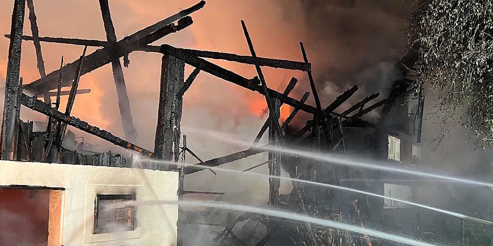 Der Sachschaden belief sich laut Polizei auf mehrere 100'000 Franken, Verletzte gab es keine.