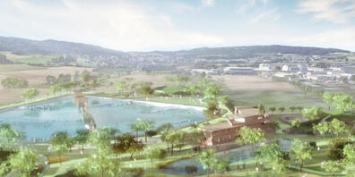 In Regensdorf hätte der «schönste Erholungspark der Schweiz» entstehen sollen. Daraus wird nun nichts.