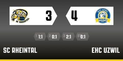 Die schon gut aufgelegten Hawks gaben zwar eine 1:3-Führung noch her, entschieden dann aber die Partie im Penaltyschiessen für sich.