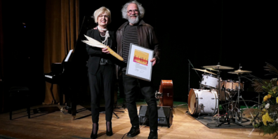 Törgga-Übergabe an Rheintaler Kulturpreisträger Willi Keller  2022.