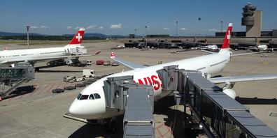 Gut ein Viertel mehr Passagiere als im Vorjahr flogen 2023 über den Flughafen in Kloten.