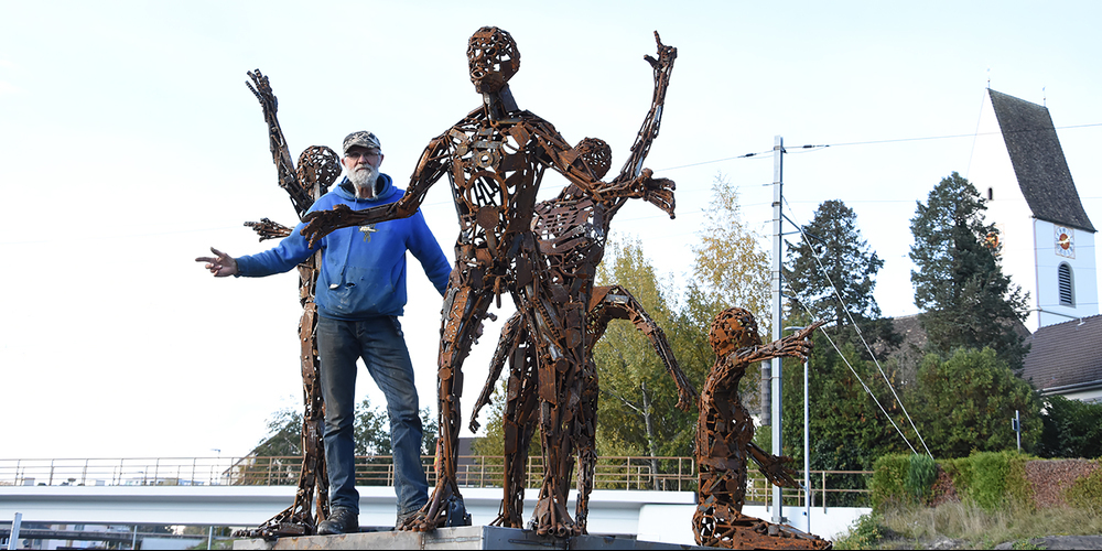 Werke von Urs Martin Traber sind an der Ausstellung in Triesen unter anderem zu sehen.