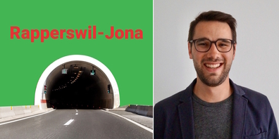Mathias Vogelsanger, Jona: «Das Tunnel-Projekt ist und bleibt, was es zu Beginn war. Ein nicht umsetzbares Zaubermittel für Autoreisende, um den Seedamm als schnelle Durchgangsroute zu (miss)brauchen.»