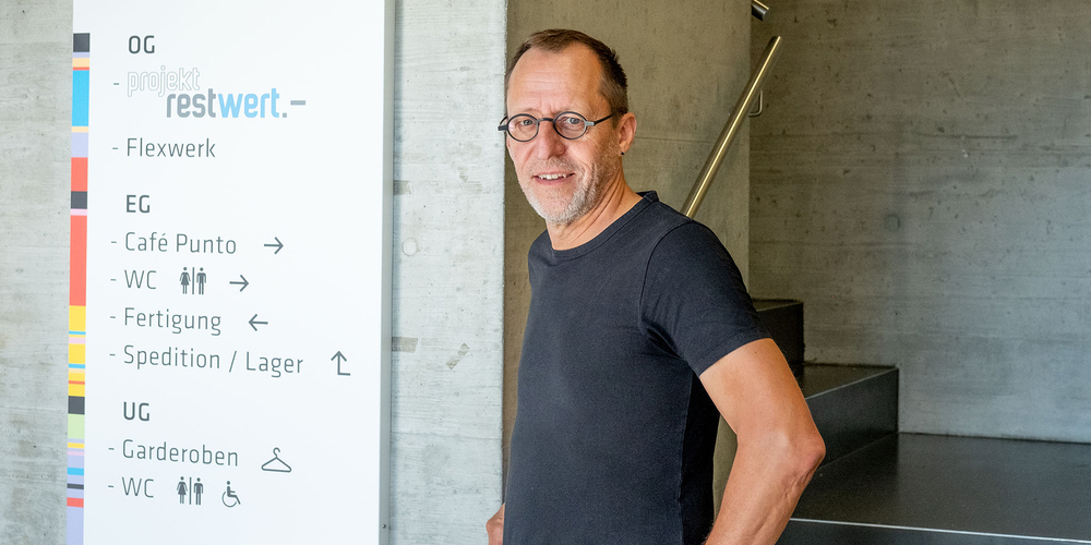 CEO Rolf Müller mit Visionen: «Das Ziel ist ein schweizweites Netzwerk von Restwert. Das ist ein klassisches Beispiel für Chancen, die wir durch die Digitalisierung haben.»