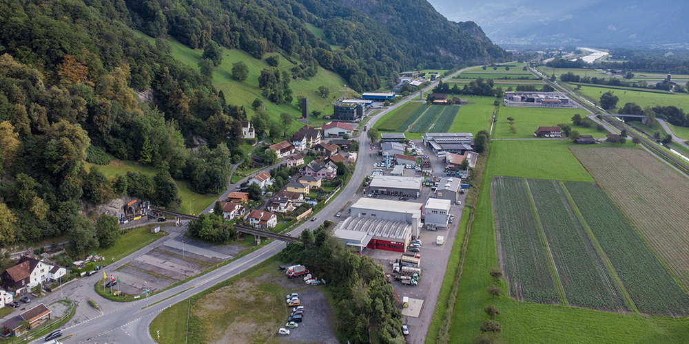 Wird sicherer gestaltet: Die Strasse  zwischen Bergwerk-Knoten und Ecohof  in Sargans. 