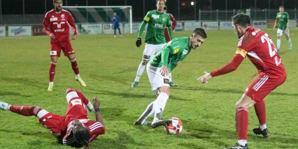 Schon im letzten März gastierte der FC Bulle in St. Gallen