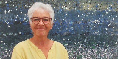 Die Künstlerin Erna Lang aus Schachen bei Reute