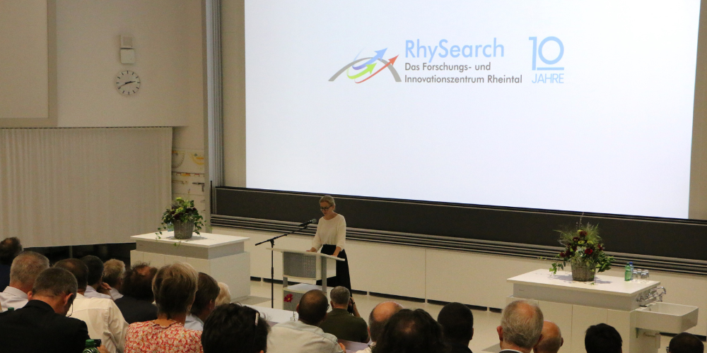 Grusswort der Regierungs-Stellvertreterin von Liechtenstein, Frau Sabine Monauni.