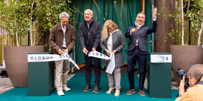 Peter Kriemler, Vittorio Radice, Maria Pappa und Franco Savastano