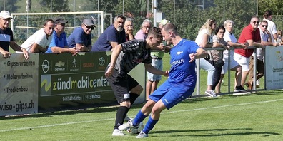 Michi Heeb, die Oberrheintaler Antwort auf Paul Breitner, musste nach der Pause den angeschlagenen Besart Shoshi ersetzen. (Archivbild) 