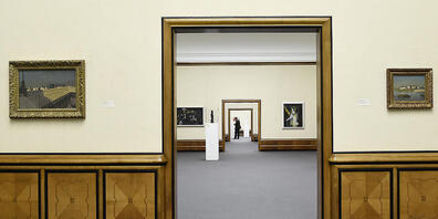Der Kantonsrat bewilligt insgesamt 8,8 Millionen Franken für Winterthurer Kulturbetriebe, im Bild eine Ausstellung im Kunstmuseum Winterthur. (Archivbild)