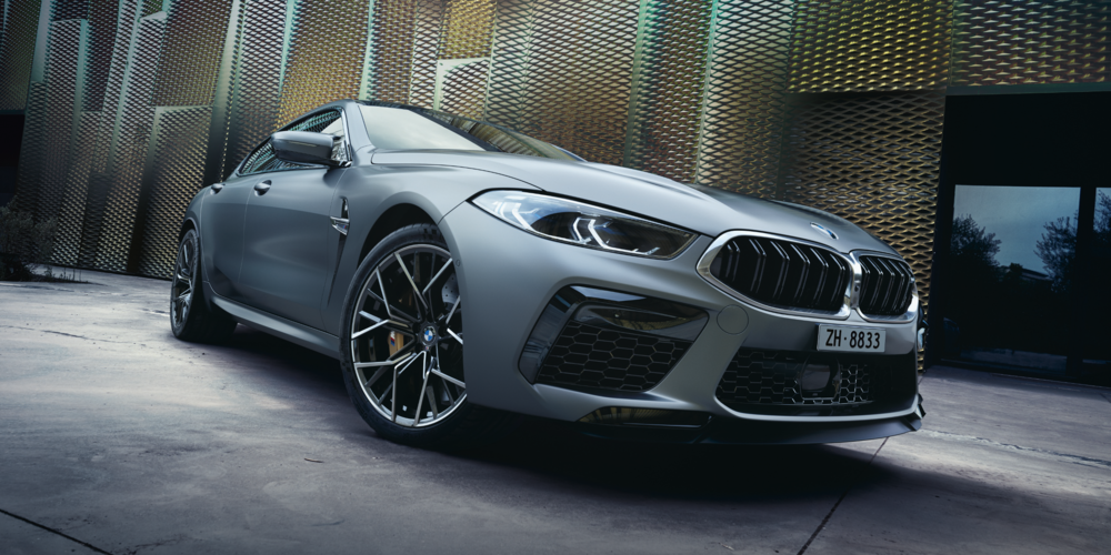Das Highlight: Das BMW M8 Gran Coupé.