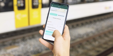 Egal ob E-Trottinett, Velo oder Zug: Die Mobilitäts-App «MixMyRide» dient als Reiseplanungssystem.