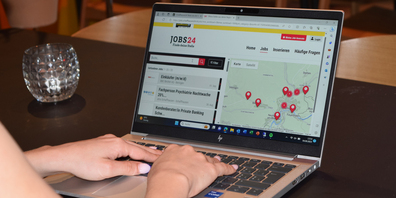 Das neue Jobportal auf Schaffhausen24 bietet eine einfache Jobsuche.