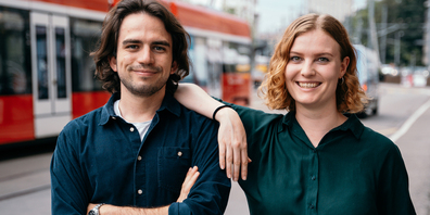 Nico Dudli und Annina Fitzian