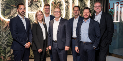 Von links: Raphael Allemann, Simone Baumgartner, Luca Seitz, Rafael Guntli, Ivo Sutter, Davide Lamorte, André Weishaupt